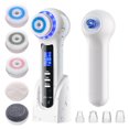 thumbnail image 1 of Face Scrubber Exfoliator with LCD Screen,Rechargeable Facial Cleansing Brush IPX7 Waterproof 3 in 1 Blackhead Remover Vacuum for Exfoliating,Massaging and Deep Pore Cleansing, 1 of 7