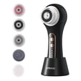 thumbnail image 1 of Face Scrubber Exfoliator, Combine Left and Right Rotation Facial Cleansing Brush with 5 Brush heads, Rechargeable IPX7 Waterproof Electric Face Spin Brush for Exfoliating and Deep Cleansing, 1 of 8