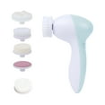 thumbnail image 1 of Face Scrubber | Facial Cleansing Brush Exfoliator, Powered Electric Wash Exfoliating Spin Cleanser Cleaning Scrub, Rechargeable Facial Cleansing Spin Brush Set with 7 Exfoliating Brush Heads, 1 of 6
