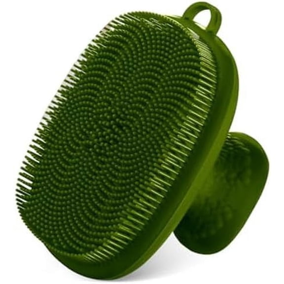 Face Scrubber, Silicone Face Scrubber for Men Facial Cleansing Brush Silicone Face Wash Brush Manual Waterproof Cleansing Skin Care Face Brushes for Exfoliating