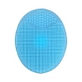 thumbnail image 1 of Face Scrubber,Soft Silicone Facial Cleansing Brush,Face Exfoliator Brush,Silicone Massage Brush,Silicone Scrubbers Exfoliator Brush,Face Wash Brush for Deep Cleaning Skin Care,1.97x2.56 inch(Blue), 1 of 7