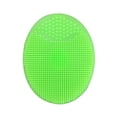 thumbnail image 1 of Face Scrubber,Soft Silicone Facial Cleansing Brush,Face Exfoliator Brush,Silicone Massage Brush,Silicone Scrubbers Exfoliator Brush,Face Wash Brush for Deep Cleaning Skin Care,1.97x2.56 inch(Green), 1 of 7