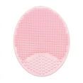 thumbnail image 1 of Face Scrubber Soft Silicone Facial Cleansing Brush Pore Blackhead Removing Exfoliating Scrub for All Kinds of Skin Deep, Pink, ZHENYEMEI, 1 of 5