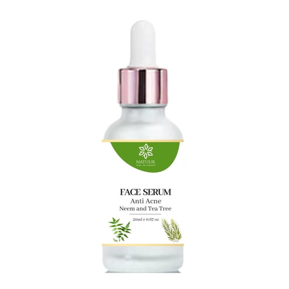 Face Serum 20ml Neem and Tea Tree For oily and acne prone skin