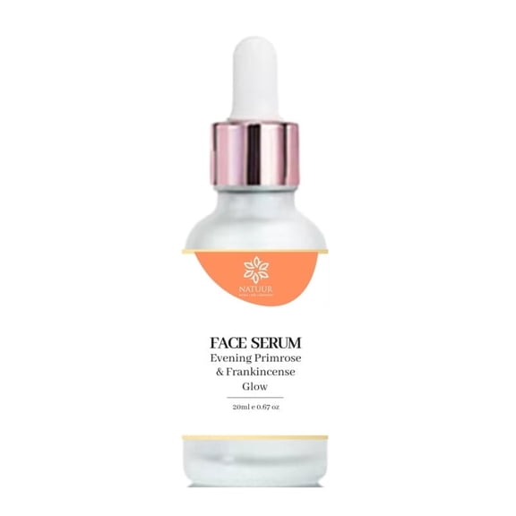Natuur Face Serum Glow 0.67 fl oz Evening Primrose and Frankinsence For all skin types