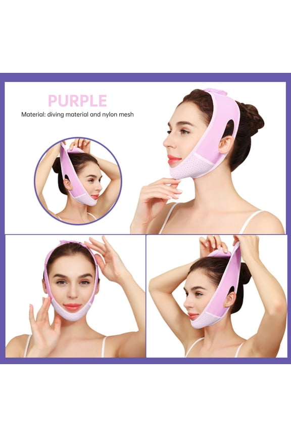 Face Shaping Mask, Facial Contouring Solution, Double Chin Reducer and Jawline Definition, Pressure-Activated Firming and Lifting for Tired Skin Revitalization
