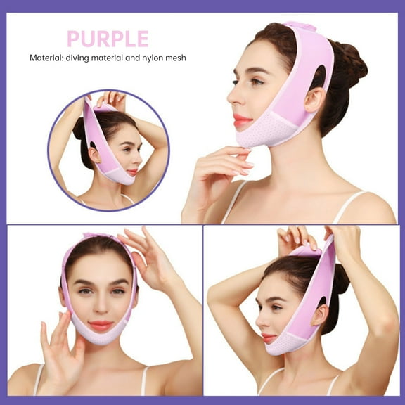 Face Shaping Mask, Facial Contouring Solution, Double Chin Reducer and Jawline Definition, Pressure-Activated Firming and Lifting for Tired Skin Revitalization