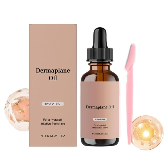 Face Shaving Oil for Women, After Shave Oil for Women Smooth Skin, Hydrating Dermaplane Oil, Soothing & Hydrating After Shave Lotions, Prevent Ingrown Hairs - use with Dermaplaning Tool,Razor