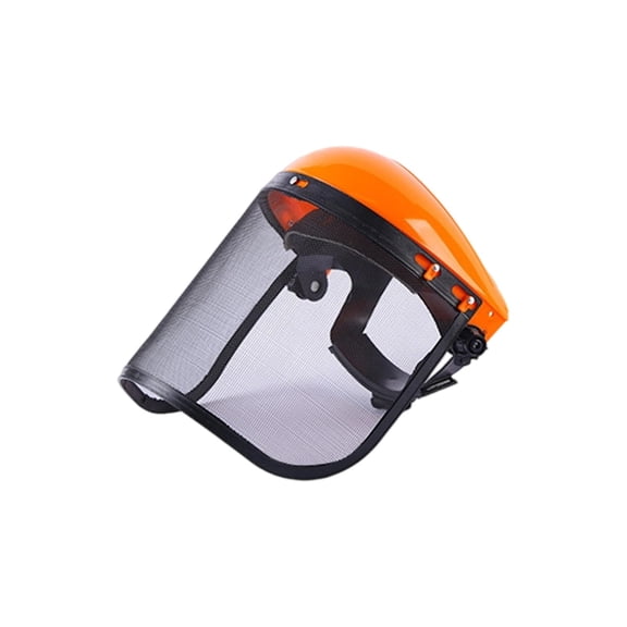 Face Shield For Grinding And Landscaping Clear Visors Face Guard Impacts Resistant Protective Safety Hat