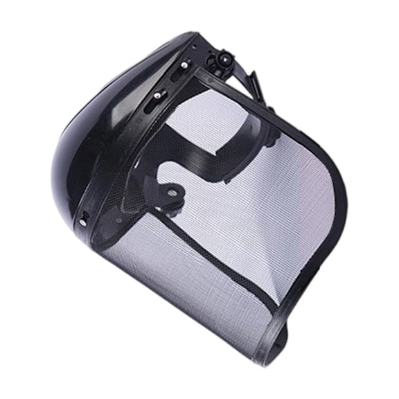 Face Shield For Grinding And Landscaping Clear Visors Face Guard Impacts Resistant Protective Safety Hat