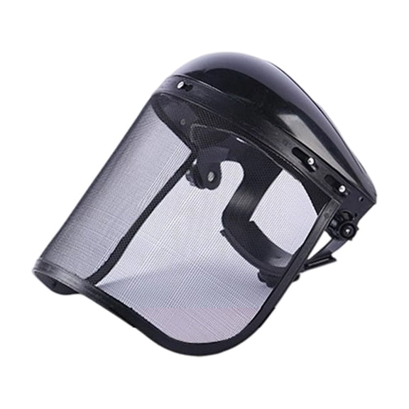 Face Shield For Grinding And Landscaping Clear Visors Face Guard Impacts Resistant Protective Safety Hat