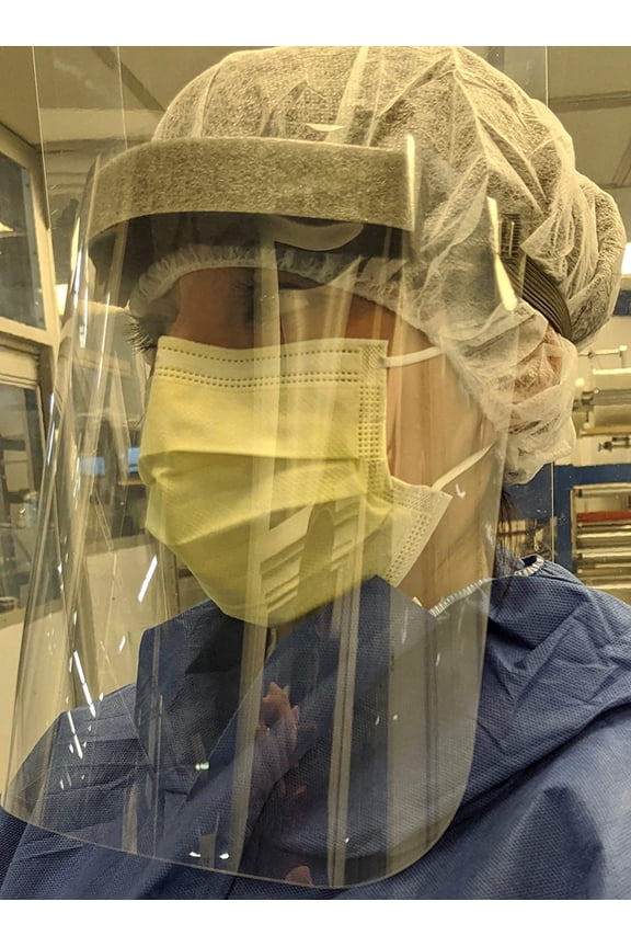 KP Kool Products Quality Face Shield Medical (2 Shields per Pack) Made in USA!!