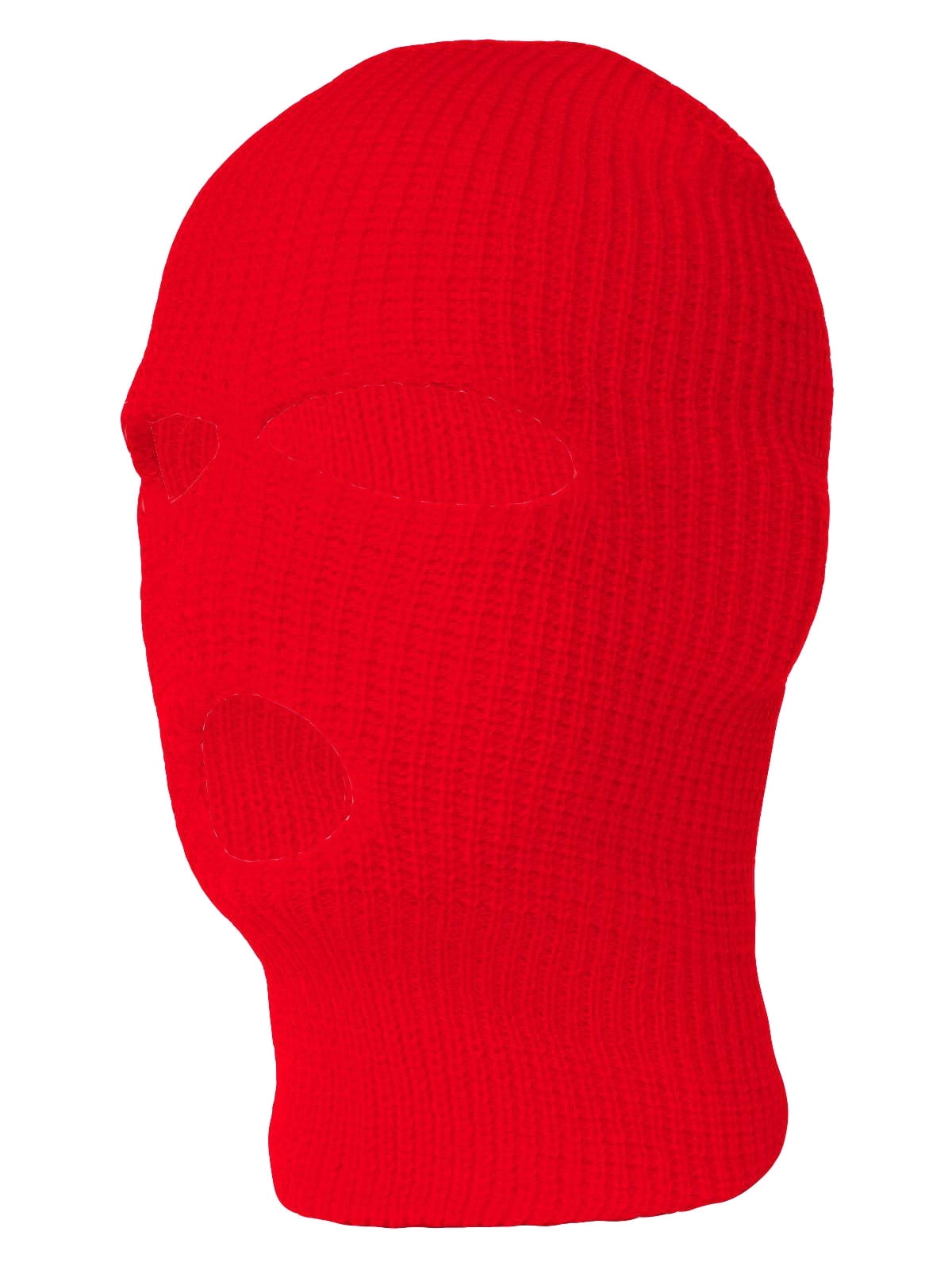 Face Ski Mask 3 Hole (More Colors), Red