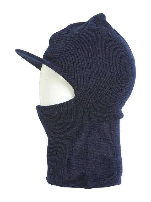 Face Ski Mask w/ Visor - Navy