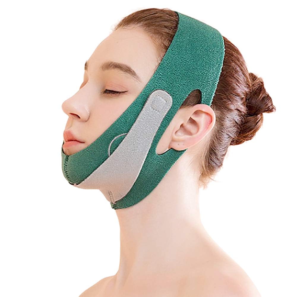 Buy Chekido face slimming mask for double chin lift mask face shaper for  women and men jawliner chin lifting mask facial double chin reducer  belt(65-70 cm) (PURPLE) Online at Best Prices in