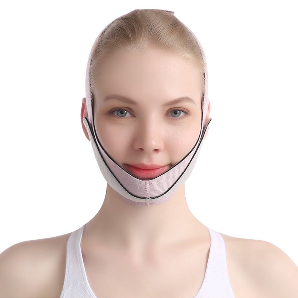 Face Slimming Strap, Facial Weight Lose Slimmer Device Double Chin Lifting Belt, V-Line Chin Cheek Lift Up Band, V Shaped Slimming Face Mask