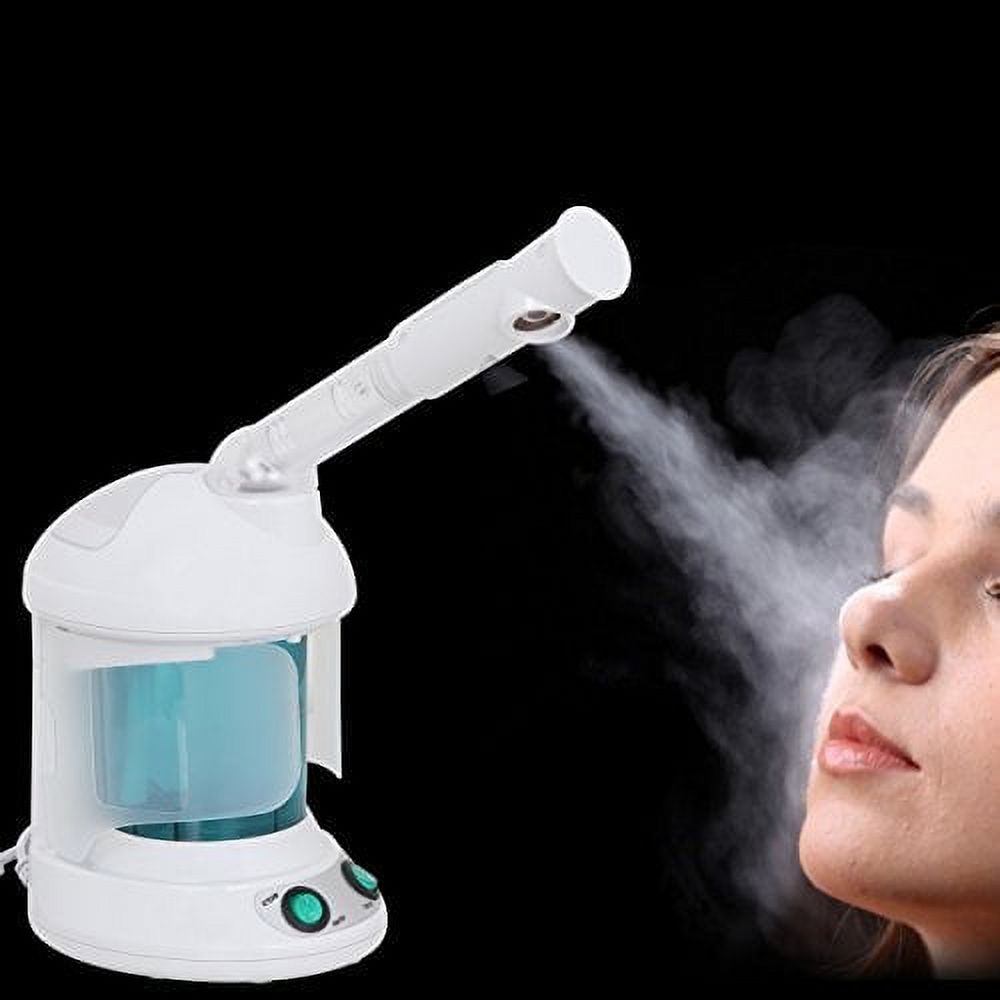 Face Steamer for Facial Deep Cleaning, 2 in 1 Face & Hair Steamer for