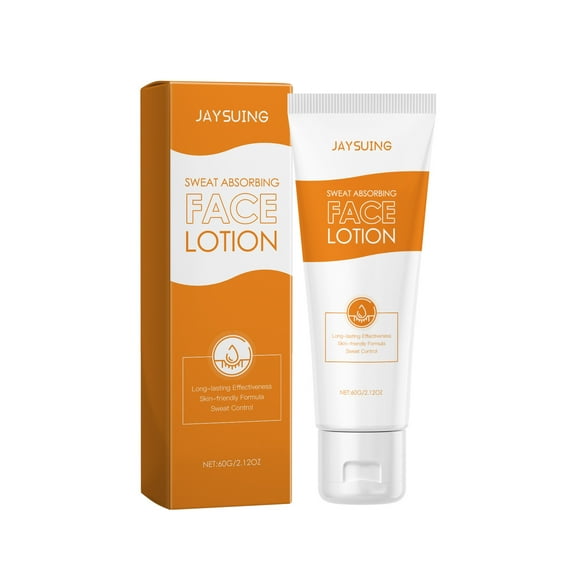 Face Sweat Blocker, Sweat Absorbing Face Lotion, Long-lasting Effectiveness, Skin-friendly, Sweat Control, Mild and Non-irritating, Quick Absorption, Combination Skin Lotion 60g