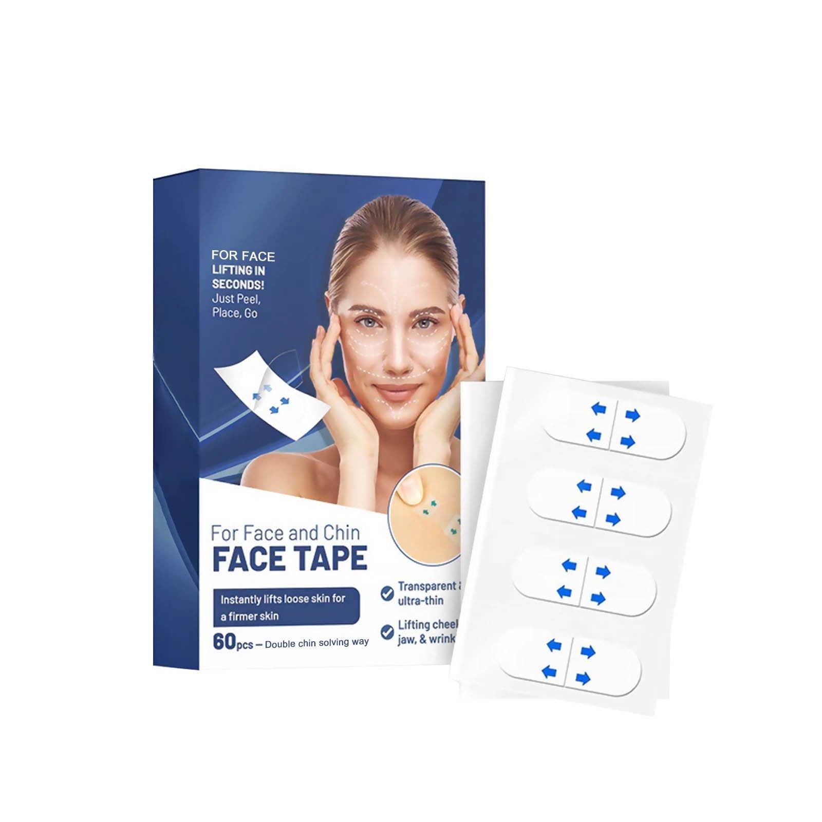 Face Tape Face Lift Tape Invisible Lifting Invisible Instant Face Tape Wrinkles Sagging Skin