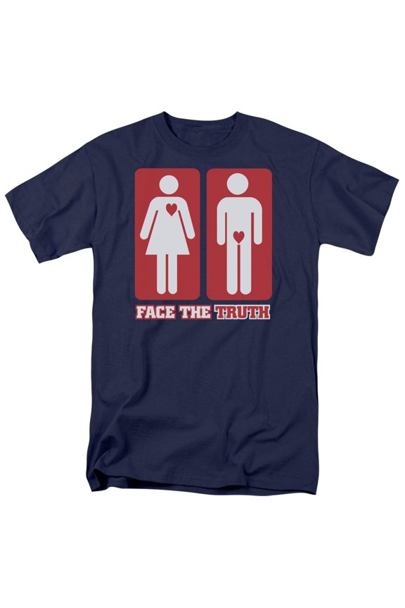 - Face The Truth - Short Sleeve Shirt - XXXX-Large
