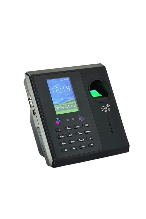 Face Time Attendance Machine System Fingerprint Employee Electronic Time Clock Clock In Machine For Employees ,Versatile Punching Options