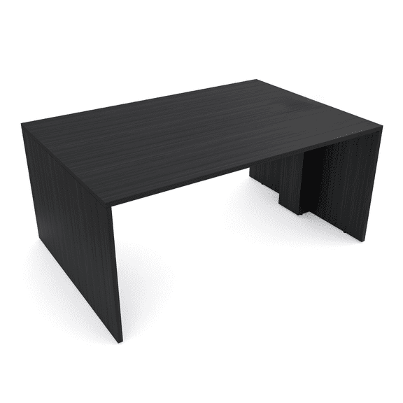 Face-To-Face Desk | 4 Person Collaborative Table | 4x6 All Laminate Team Desk | Asian Night