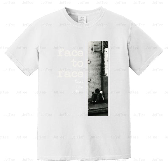 Face To Face Don't Turn Away Melodic Hardcore Punk Rock SoCal Comfort Color T-Shirt Unisex, up to 4XL