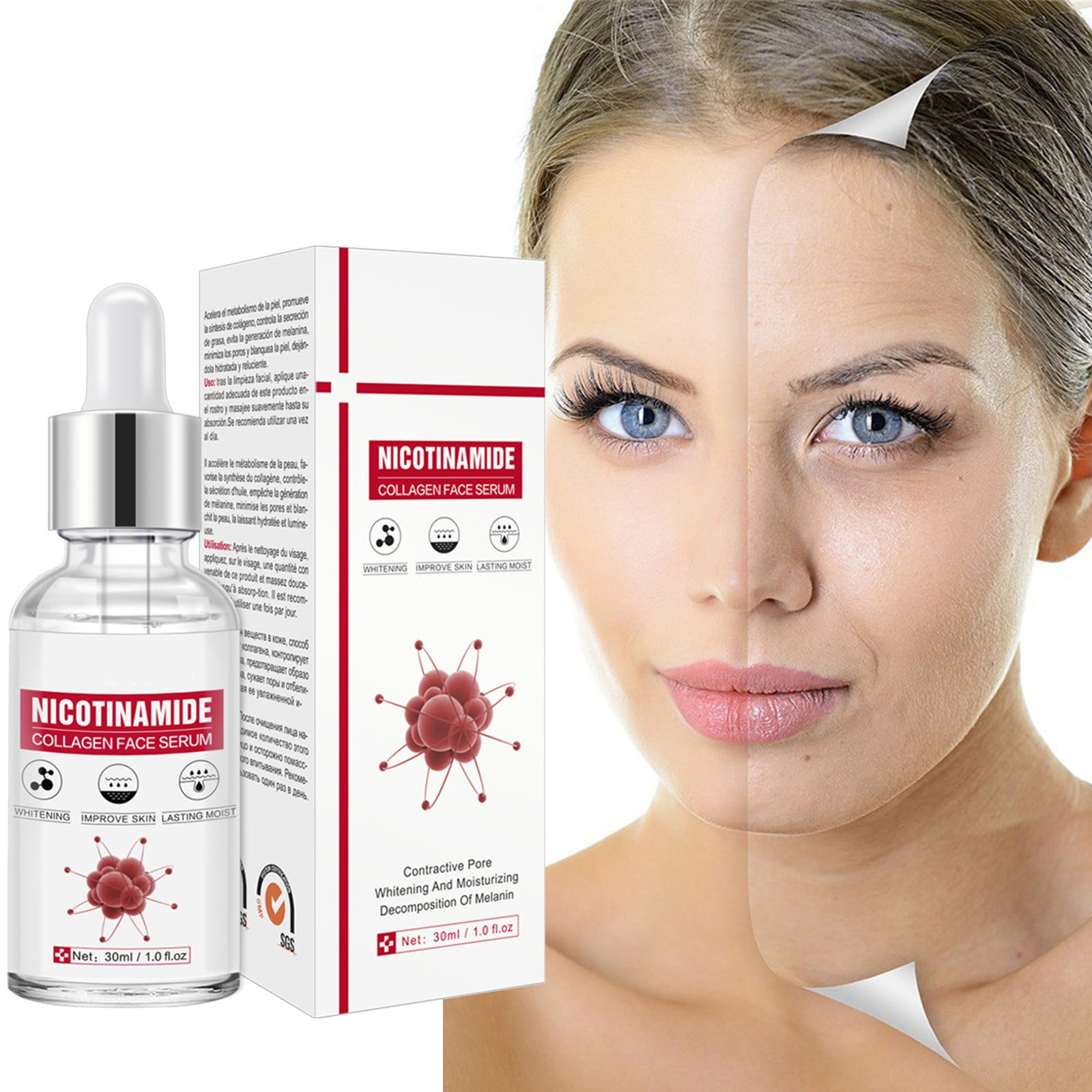 Face Toner for Combination Skin No Pore Liquid Moisturizing And Moisturizing Nicotinamide Liquid