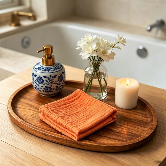 Face Towel,Cotton Cloth with Soft Breathable Weave and Hanging Loop Design for Bathroom Vanity,Kitchen Sink,and Travel Gym Use.