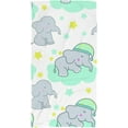 thumbnail image 1 of Face Towel Hand Cloth Terry Towels Little Elephant Seamless Bath Decor,Washcloth for Hotel-Spa-Kitchen Multi-Purpose,Soft,Quick-Dry 30 X 15 inch, 1 of 5