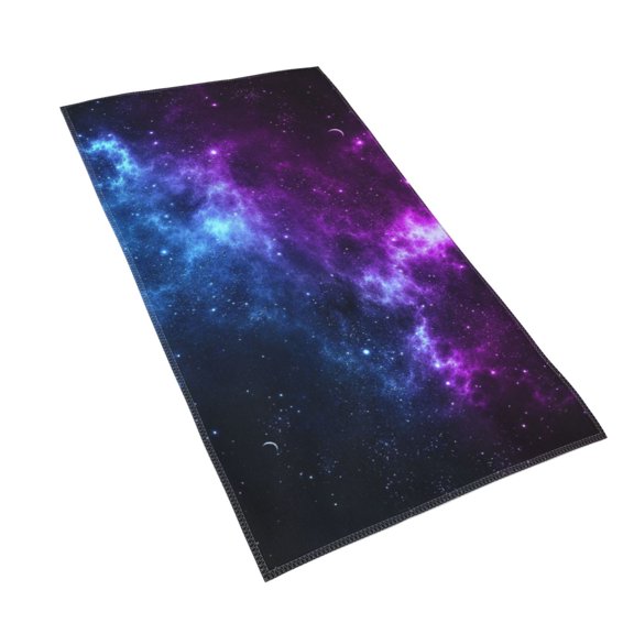 Face Towel Kitchen Tea Towel Universe Nebula Galaxy Dish Washcloths Guest Towel Portable Bath Decorations 15.7 X 27.5 In