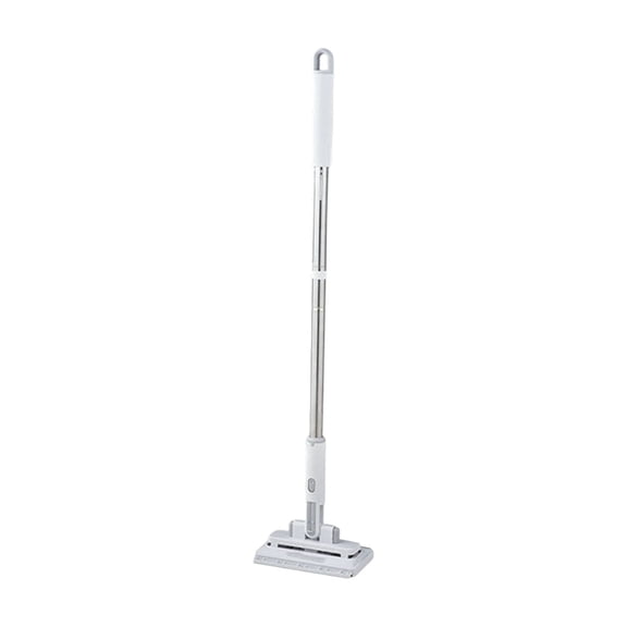 Face Towel Mop – 30.91" Short Handle Mini Flat Mop for Disposable Face Towels, 6.3" x 3.94" Compact Head, Small Squeeze Mop for Bathroom Sinks, RVs, Kitchens, Wet/Dry Dust Mop with 1 Cloth