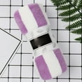 thumbnail image 1 of Face Towels Clearance! Towel Striped Pattern Skin Kindly Water Absorption Reusable Thicken Washing Soft Cloth Kids Adults Bathing Coral Fleece Towel Shower Accessories A Towel, 1 of 5
