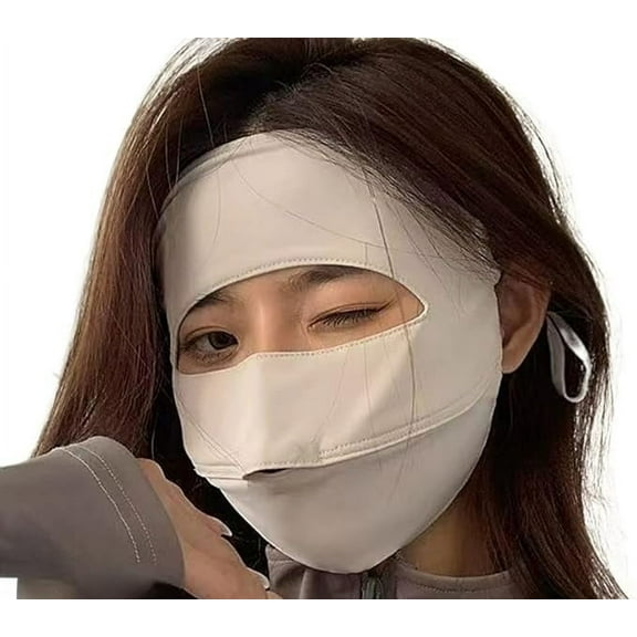 Face UV Face Covering UPF 50+ Women Sun Protection Face Mask Washable Reusable for Running Outdoors