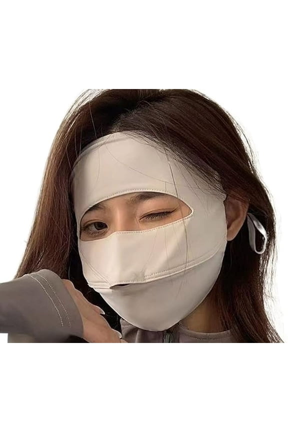 Face UV Face Covering UPF 50+ Women Sun Protection Face Mask Washable Reusable for Running Outdoors
