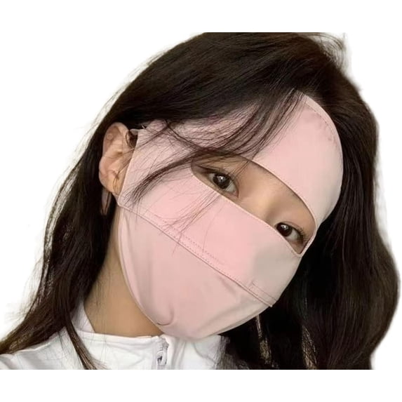 Face UV Face Covering UPF 50+ Women Sun Protection Face Mask Washable Reusable for Running Outdoors