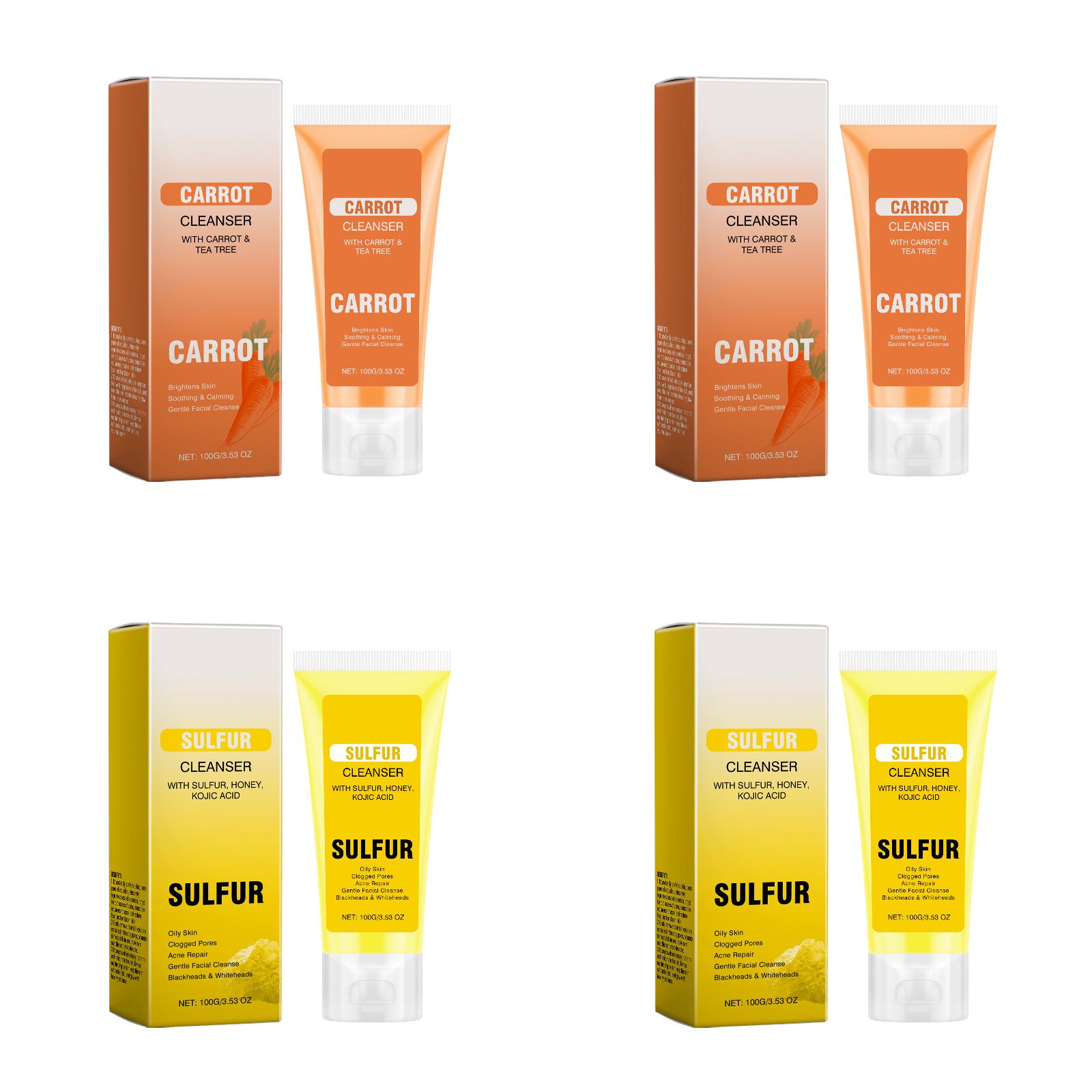 Face Wash Natural Soap Exfoliating Facial Cleanser Oil Fights Skin