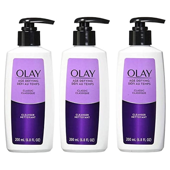Face Wash by Olay Age Defying Classic Facial Cleanser 6.8 Fl Oz (Pack of 3)