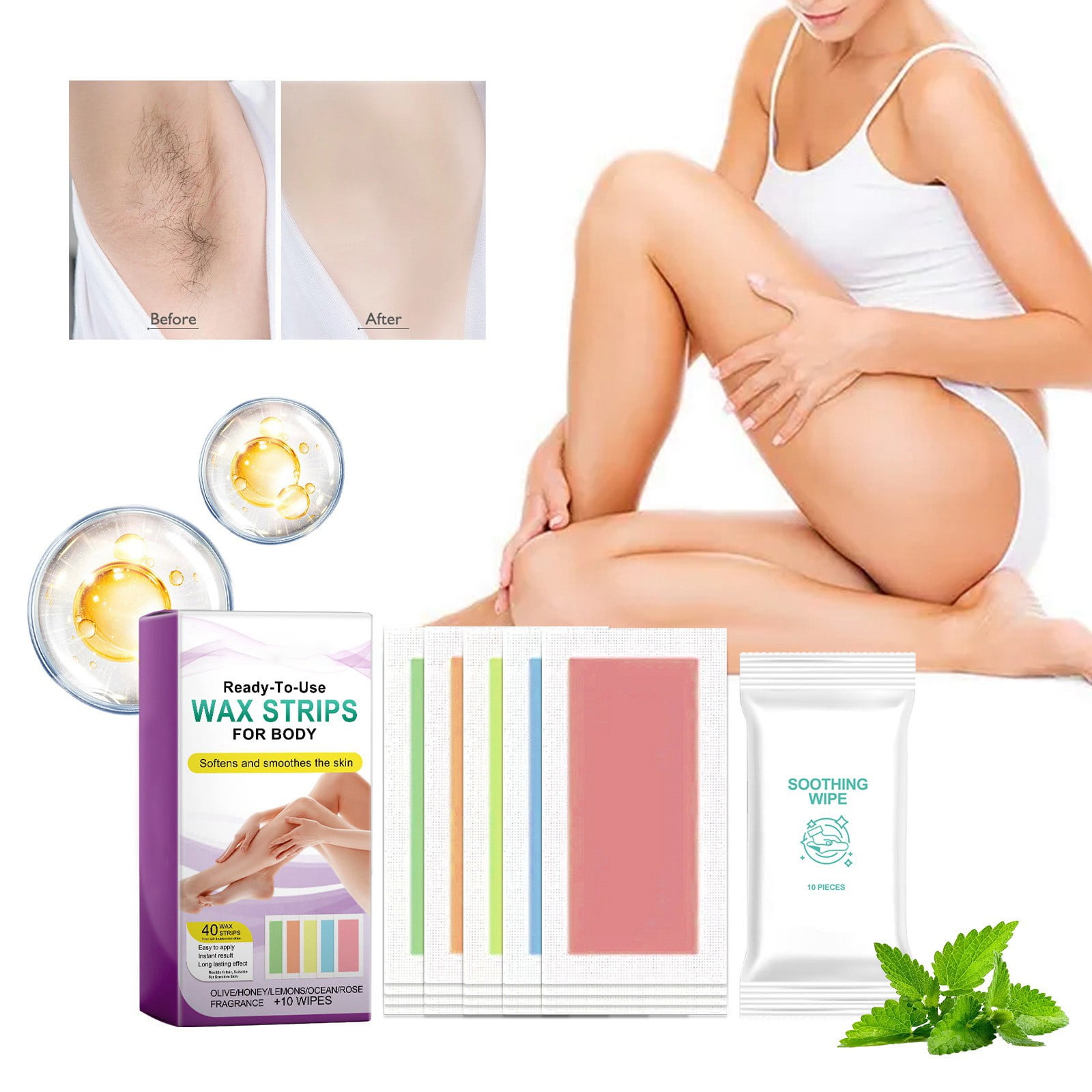 Face Wax Beads Hair Removal compatible with Machine Cool Sculpting compatible with Machine for Home Double Chin Hair compatible with Machine for Men Wax Beads Wax Pearl Warmer Wax Strips Bikini