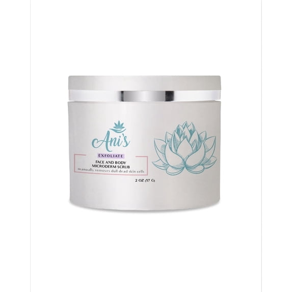 Face and Body Microderm Scrub – Exfoliating Scrub for Smooth, Radiant Skin – Reduces Wrinkles, Hyperpigmentation, and Improves Skin Tone