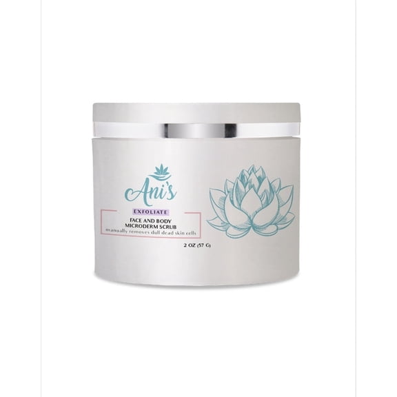Face and Body Microderm Scrub  Exfoliating Scrub for Smooth, Radiant Skin  Reduces Wrinkles, Hyperpigmentation, and Improves Skin Tone