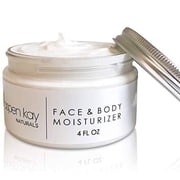 Face and Body Moisturizer, Natural, Unscented Moisturizer for Sensitive Skin. (4. OZ) By Aspen Kay Naturals