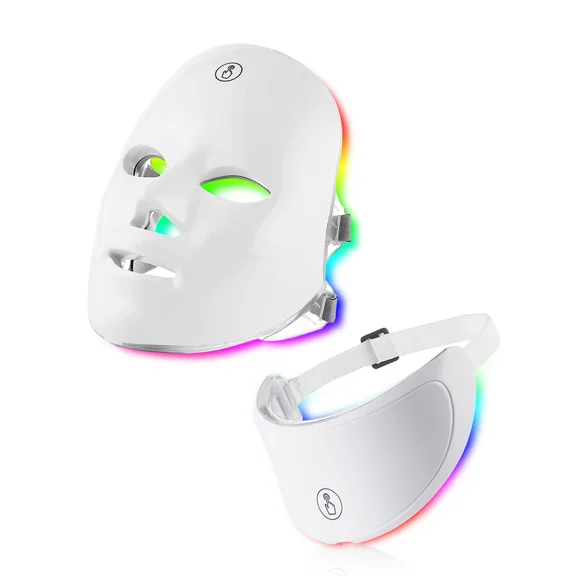 Face and Neck Beauty Machine LED Skin Care Massager (2 pcs)