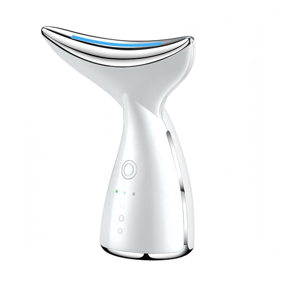 Face and Neck Massger, Portable Handheld Facial Machine, Electric Face Neck Lifting Massager with 45 Heat