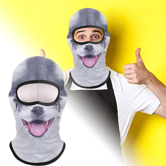 Face for Outdoor Sports Breathable Sweat-Wicking for Skiing Cycling Sun and Versatile Headgear