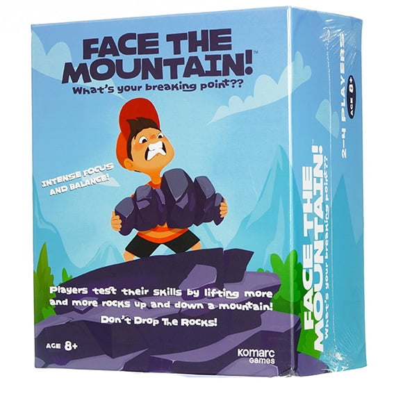 Face the Mountain Balancing Game Lift, Stack, and Dont Drop the Rocks!