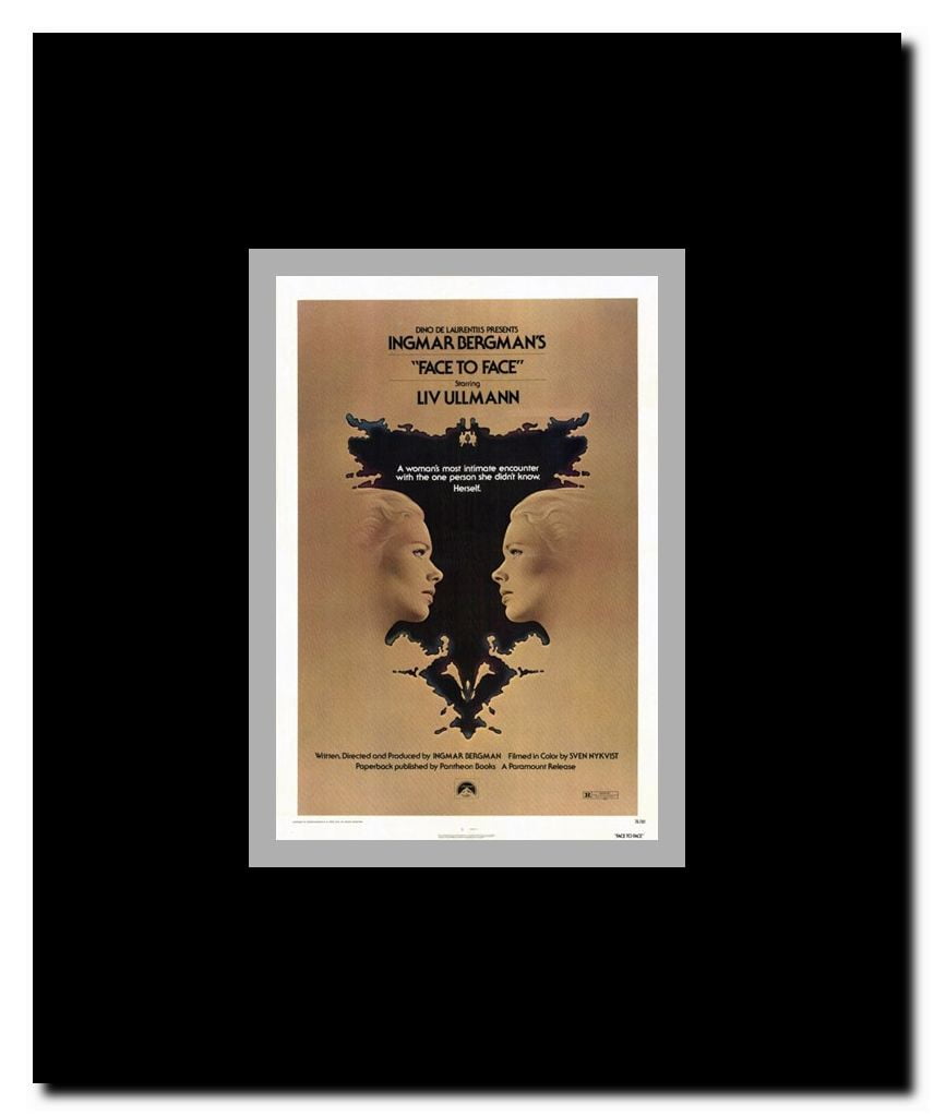 Face to Face Framed Movie Poster
