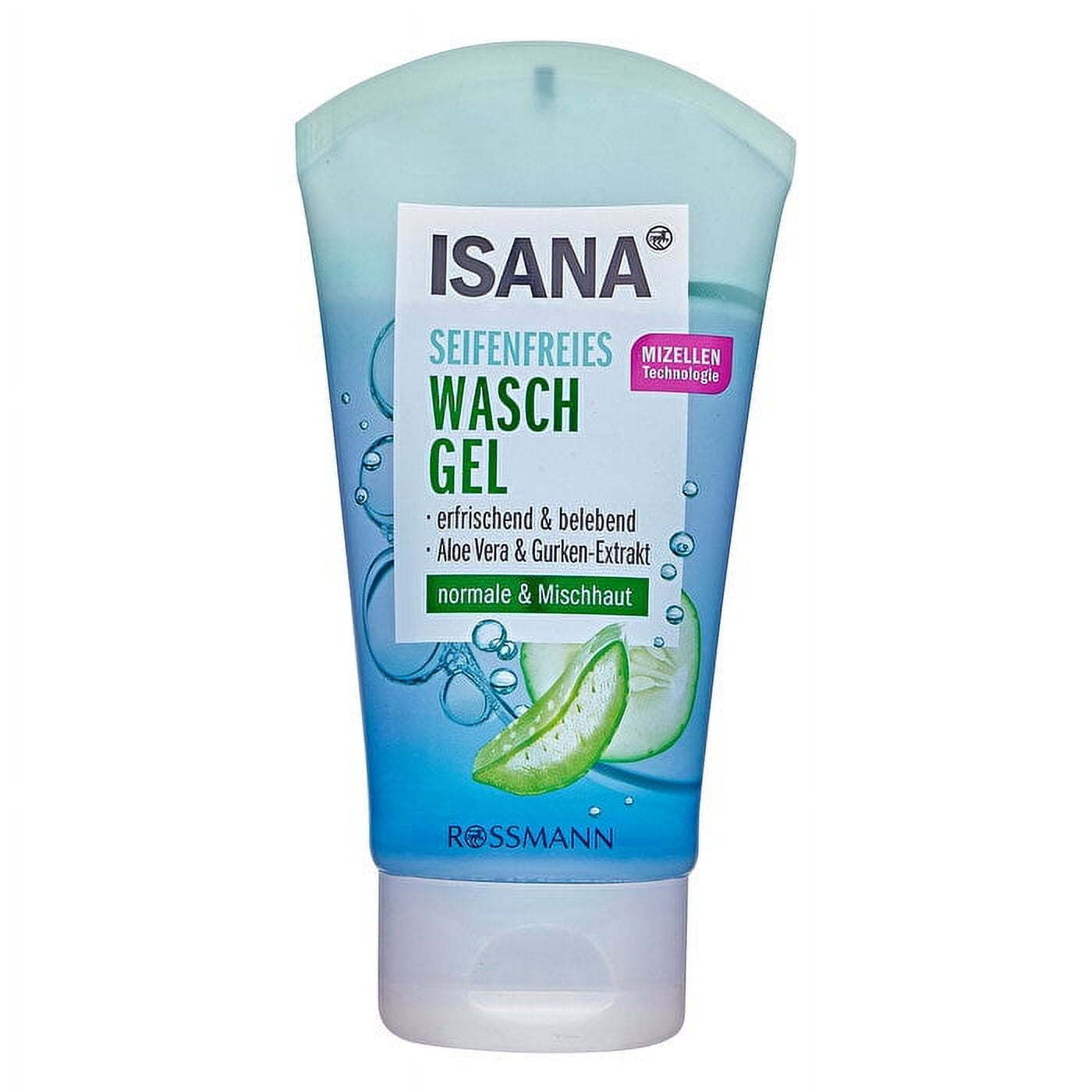 Isana Face washing gel aloe vera without soap Honduras | Ubuy