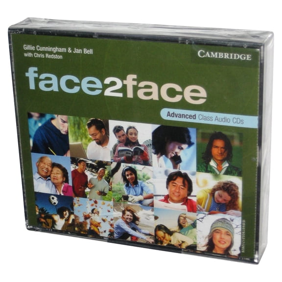 Face2Face Advanced Class Audio Music CD Box Set - (Gillie Cunningham & Jan Bell with Chris Redston)