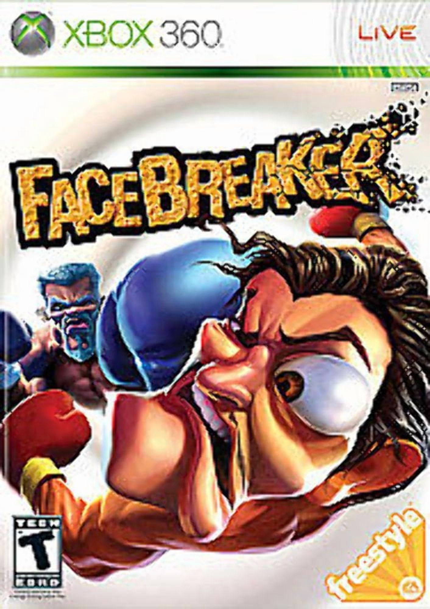 EA FaceBreaker Action/Adventure Game for Xbox 360 with DVD-ROM